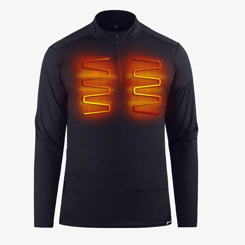 Men's Nomad 3.0  Heated Midlayer Shirt with HeatSync™ - Black image 0
